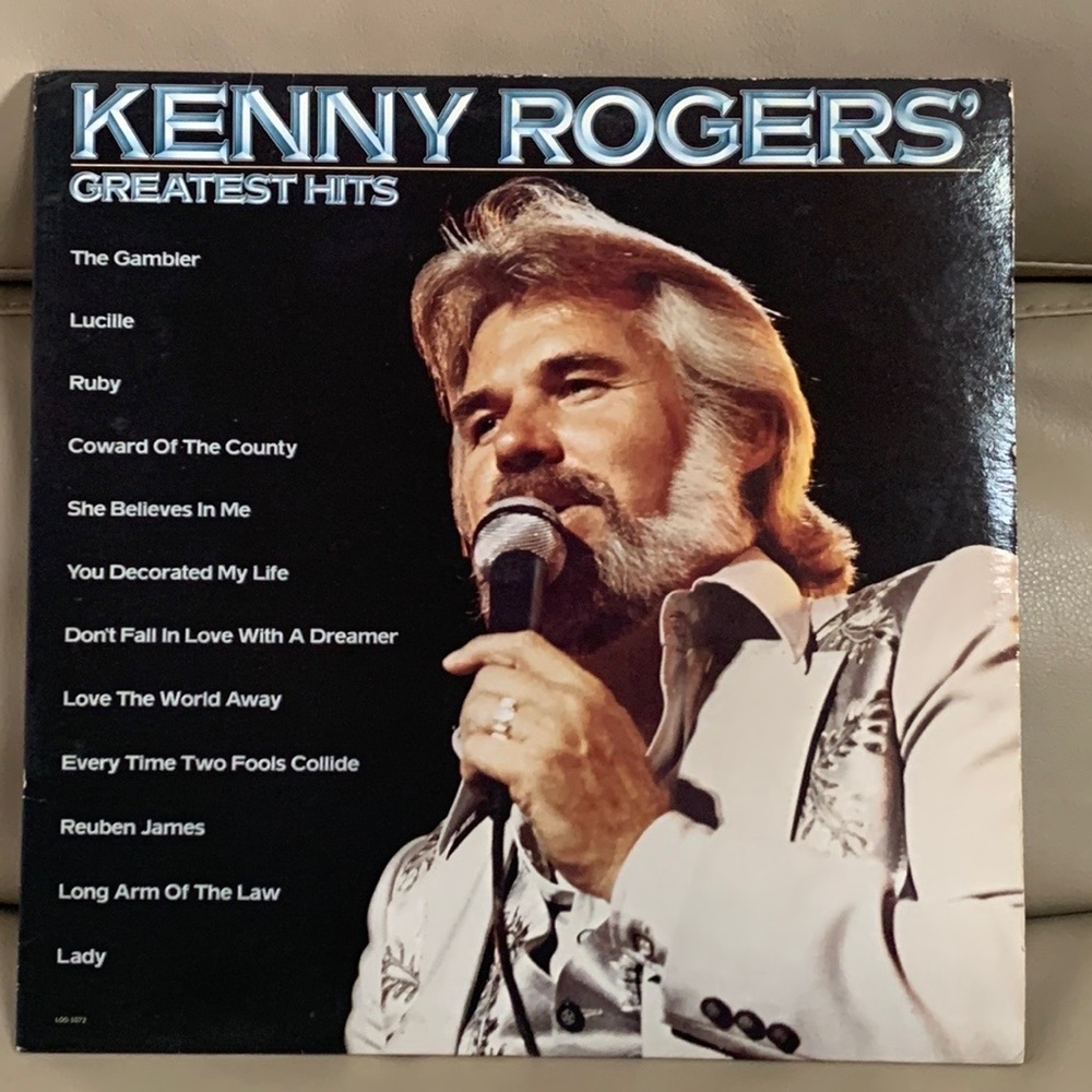 Kenny Rogers’ Greatest Hits 1980 Vinyl Record